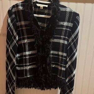 St. John Collection Black and mint Jacket